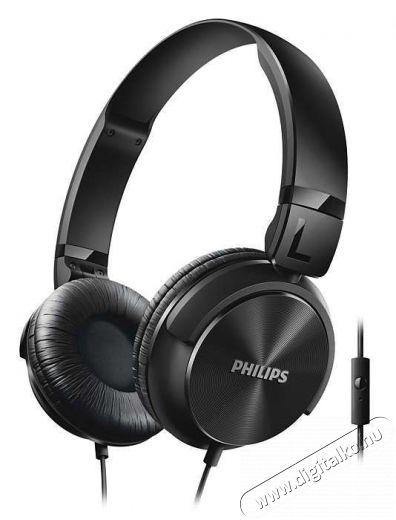 PHILIPS SHL3065BK/00 fejhallgató Audio-Video / Hifi / Multimédia - Fül és Fejhallgatók - Fejhallgató mikrofonnal / headset - 298757