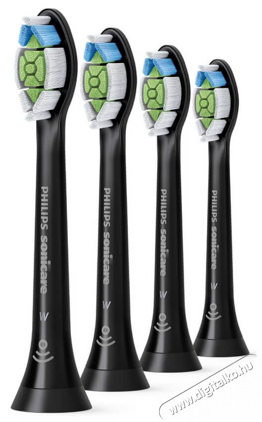 PHILIPS HX6064/11 Sonicare Optimal White Standard fogkefefej, 4 db - fekete Szépségápolás / Egészség - Száj / fog ápolás - Kiegészítő - 342336