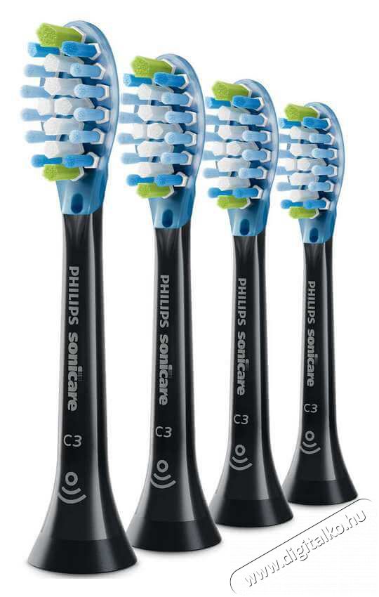 PHILIPS HX9044/33 Sonicare Premium Plaque Defense Standard fogkefefej csomag, 4 db - fekete Szépségápolás / Egészség - Száj / fog ápolás - Kiegészítő - 342341