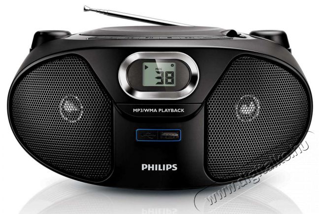 PHILIPS AZ385/12 hordozható CD-s rádiómagnó Audio-Video / Hifi / Multimédia - Hordozható CD / DVD / Multimédia készülék - Hordozható CD / Multimédia rádiómagnó / Boombox - 286192