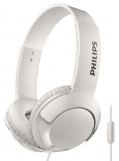 PHILIPS SHL3075WT/00 Bass+ mikofonos fejhallgató - fehér Audio-Video / Hifi / Multimédia - Fül és Fejhallgatók - Fejhallgató mikrofonnal / headset - 325805