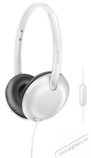 PHILIPS SHL4405WT/00 mikrofonos fejhallgató - fehér Audio-Video / Hifi / Multimédia - Fül és Fejhallgatók - Fejhallgató mikrofonnal / headset - 320520
