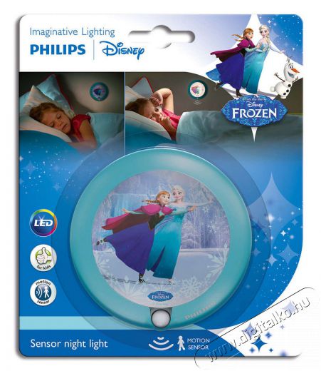 PHILIPS 717650816 Jégvarázs éjjeli fény, fali lámpa Háztartás / Otthon / Kültér - Világítás / elektromosság - Éjszakai irányfény - 301294