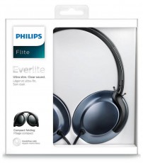 PHILIPS SHL4805DC/00 mikrofonos fejhallgató - fekete Audio-Video / Hifi / Multimédia - Fül és Fejhallgatók - Fejhallgató mikrofonnal / headset - 320524