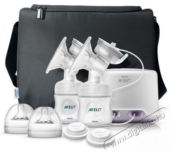 PHILIPS SCF334/02 Comfort Elektromos mellszívó dupla Szépségápolás / Egészség - Baba mama termék - Mellszívó - 336822