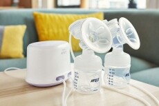 PHILIPS SCF334/02 Comfort Elektromos mellszívó dupla Szépségápolás / Egészség - Baba mama termék - Mellszívó - 336822