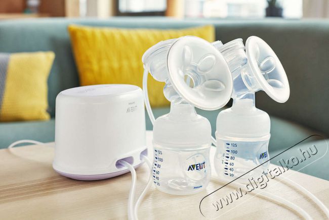 PHILIPS SCF334/02 Comfort Elektromos mellszívó dupla Szépségápolás / Egészség - Baba mama termék - Mellszívó - 336822