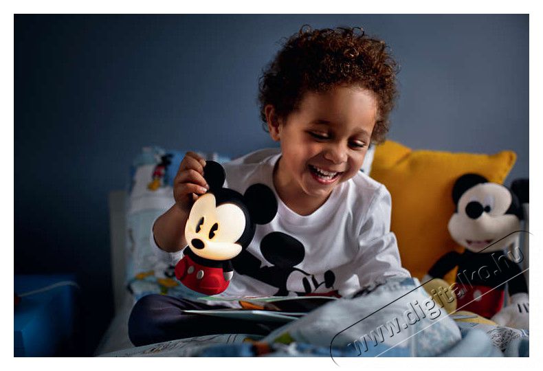 PHILIPS 7188332P0 Mickey egér SoftPal hordozható világító barát Háztartás / Otthon / Kültér - Világítás / elektromosság - Asztali lámpa - 312530