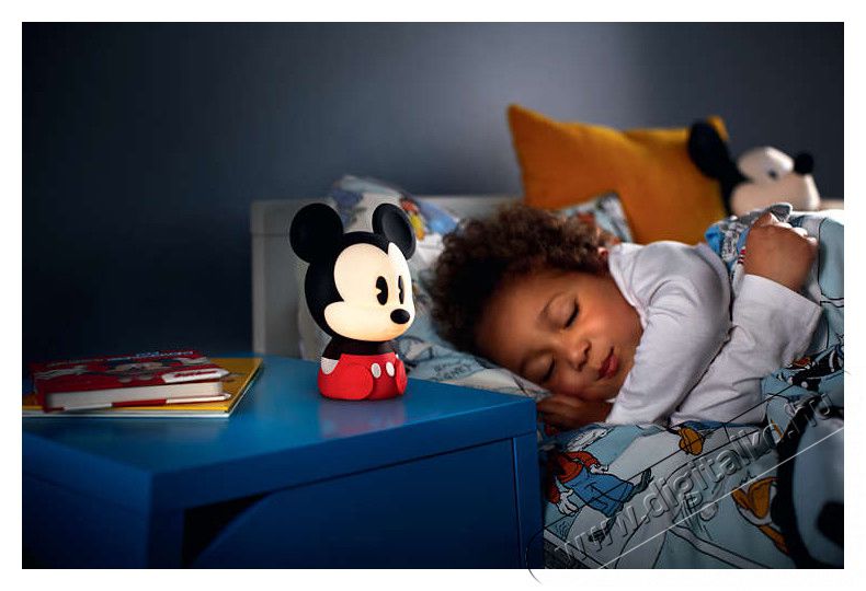 PHILIPS 7188332P0 Mickey egér SoftPal hordozható világító barát Háztartás / Otthon / Kültér - Világítás / elektromosság - Asztali lámpa - 312530