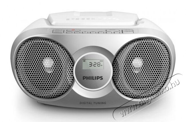 PHILIPS AZ215S/12 hordozható CD-s rádiómagnó Audio-Video / Hifi / Multimédia - Hordozható CD / DVD / Multimédia készülék - Hordozható CD / Multimédia rádiómagnó / Boombox - 296563