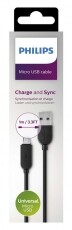 PHILIPS DLC2416U/10 micro USB töltő Mobil / Kommunikáció / Smart - Mobiltelefon kiegészítő / tok - Kábel / átalakító - 301276