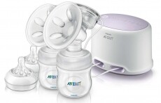 PHILIPS SCF334/02 Comfort Elektromos mellszívó dupla Szépségápolás / Egészség - Baba mama termék - Mellszívó - 336822