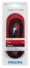 PHILIPS SWA2520W/10 SZTEREO Y kábel Tv kiegészítők - Kábel / csatlakozó - Jack-RCA kábel - 366559