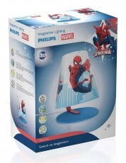 PHILIPS 717644016 Pókember asztali lámpa Háztartás / Otthon / Kültér - Világítás / elektromosság - Asztali lámpa - 301137