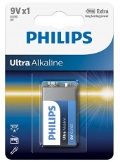 PHILIPS 6LR61E1B 9V ExtremeLife elem Akkuk és töltők - Elem - 301128