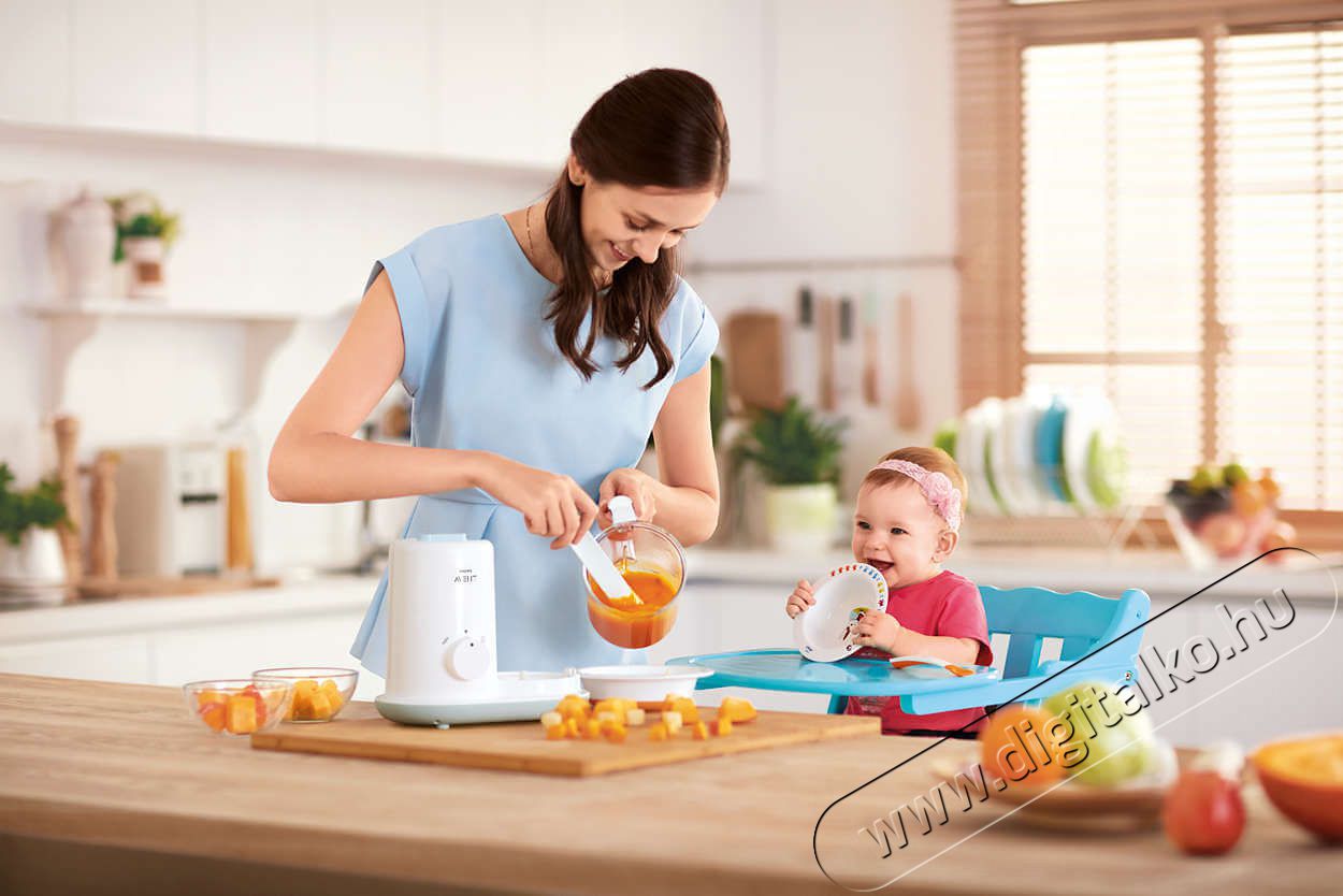 PHILIPS Avent SCF862/02 pároló és turmixgép 2-az 1-ben Konyhai termékek - Konyhai kisgép (előkészítés / feldolgozás) - Turmixgép - 342289