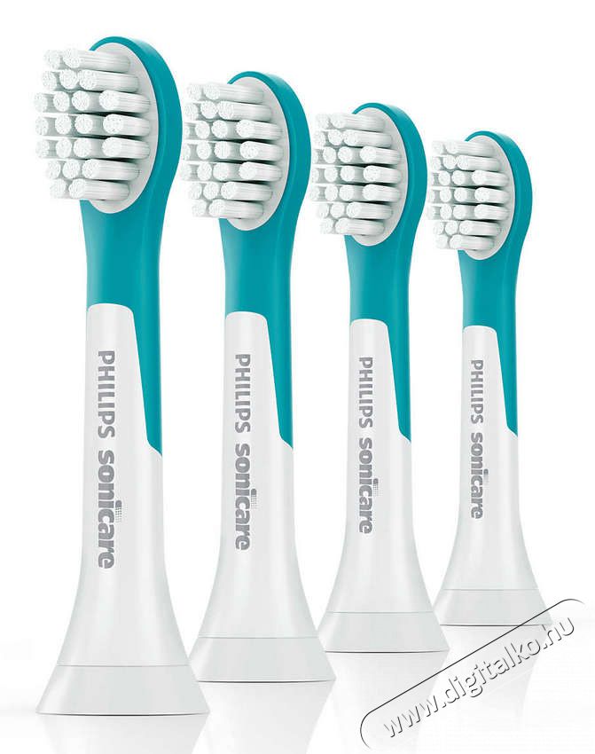 PHILIPS HX6034/33 Sonicare for Kids mini szónikus fogkefefej gyerekeknek 4db Szépségápolás / Egészség - Száj / fog ápolás - Kiegészítő - 348995