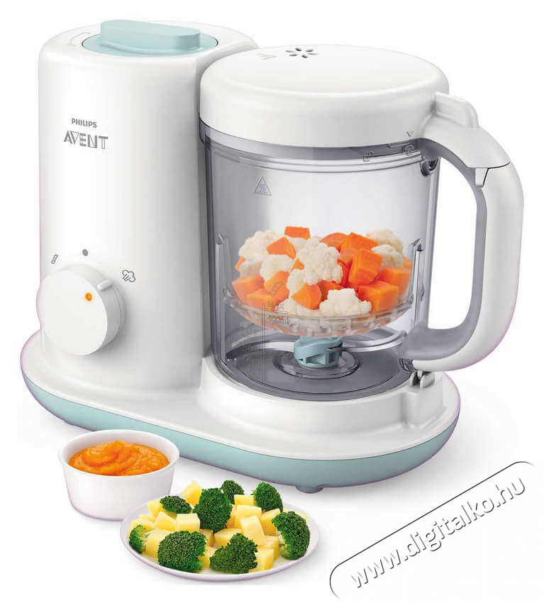PHILIPS Avent SCF862/02 pároló és turmixgép 2-az 1-ben Konyhai termékek - Konyhai kisgép (előkészítés / feldolgozás) - Turmixgép - 342289