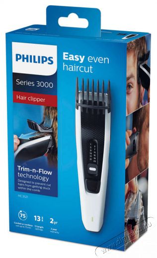 PHILIPS Series 3000 HC3521/15 hajvágó Szépségápolás / Egészség - Hajápolás - Haj / szakáll vágó, nyíró - 350662