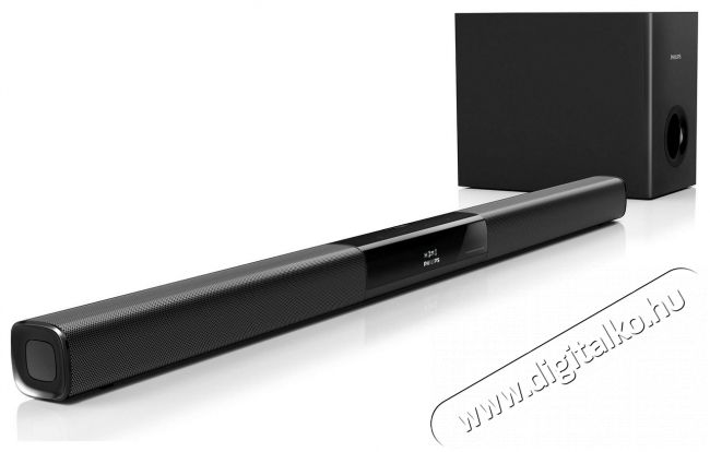 PHILIPS HTL2163B/12 2.1-es hangsugárzó Audio-Video / Hifi / Multimédia - Hangprojektor / soundbar - Mélyláda nélkül - 286282