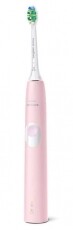 PHILIPS HX6800/35 Series 4300 Sonicare ProtectiveClean elektromos fogkefe dupla szett - fekete/rózsaszín Szépségápolás / Egészség - Száj / fog ápolás - Elektromos fogkefe - 361855