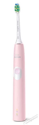 PHILIPS HX6800/35 Series 4300 Sonicare ProtectiveClean elektromos fogkefe dupla szett - fekete/rózsaszín Szépségápolás / Egészség - Száj / fog ápolás - Elektromos fogkefe - 361855