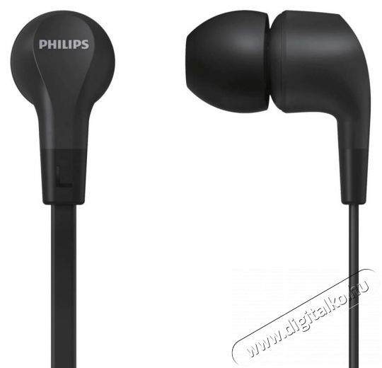 PHILIPS TAE1105BK/00 mikrofonos fülgallgató - fekete Audio-Video / Hifi / Multimédia - Fül és Fejhallgatók - Fülhallgató mikrofonnal / headset - 366611