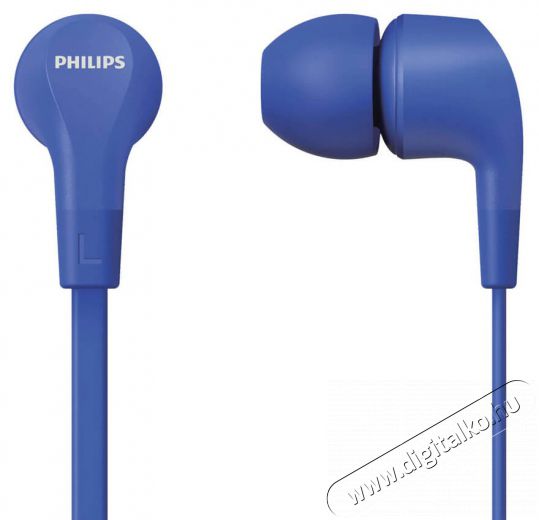 PHILIPS TAE1105BL/00 mikrofonos fülhallgató - kék Audio-Video / Hifi / Multimédia - Fül és Fejhallgatók - Fülhallgató mikrofonnal / headset - 366613