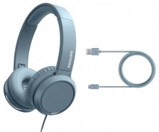 PHILIPS TAH4105BL/00 mikrofonos fejhallgató - kék Audio-Video / Hifi / Multimédia - Fül és Fejhallgatók - Fejhallgató mikrofonnal / headset - 366604