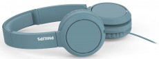 PHILIPS TAH4105BL/00 mikrofonos fejhallgató - kék Audio-Video / Hifi / Multimédia - Fül és Fejhallgatók - Fejhallgató mikrofonnal / headset - 366604