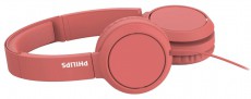 PHILIPS TAH4105RD/00 mikrofonos fejhallgató - piros Audio-Video / Hifi / Multimédia - Fül és Fejhallgatók - Fejhallgató mikrofonnal / headset - 366605