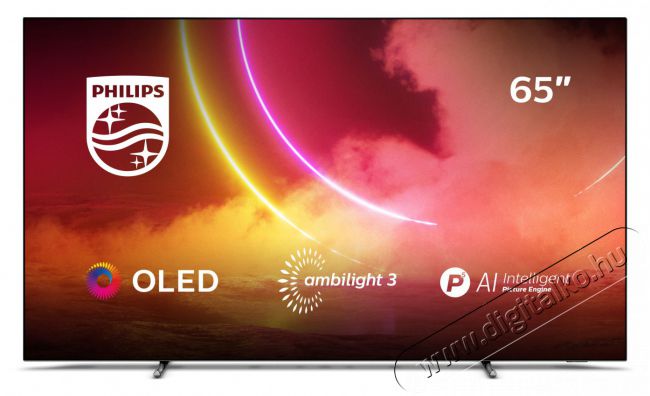 PHILIPS 65OLED805/12 OLED SMART TV Televíziók - OLED televízió - UHD 4K felbontású - 373309