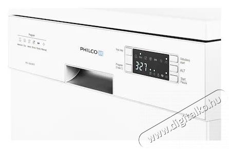 Philco PD 156 WTE mosogatógép 60 cm Konyhai termékek - Mosogatógép - Normál (60cm) szabadonálló mosogatógép - 376379