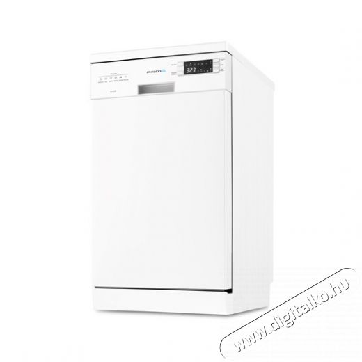 Philco PD 114 WE Mosogatógép 45 cm Konyhai termékek - Mosogatógép - Keskeny (45cm-ig) szabadonálló mosogatógép - 376376