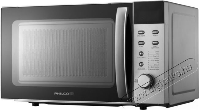 Philco PMD 2010 Mikrohullámú sütő Konyhai termékek - Mikrohullámú sütő - Mikrohullámú sütő (szabadonálló) - 376432