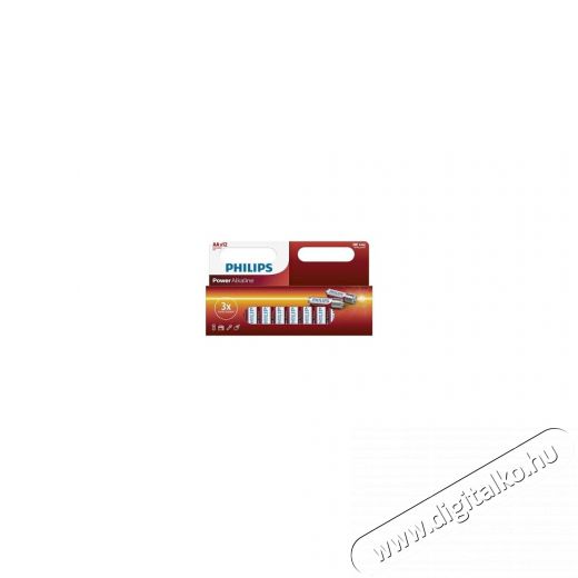 PHILIPS LR6P12W/10 elem power alkali AA 12-bliszter Akkuk és töltők - Elem - 378957