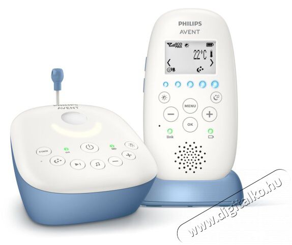 PHILIPS SCD735/52 Avent digitális bébiőr Szépségápolás / Egészség - Baba mama termék - Bébiőr / babafigyelő - 381684