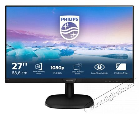 PHILIPS 273V7QDSB/00 Monitor Iroda és számítástechnika - Monitor - Monitor - 382649