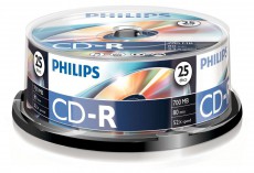 PHILIPS CD-R80CB 52x Cake box lemez 25db/csomag Iroda és számítástechnika - Egyéb számítástechnikai termék - 386062