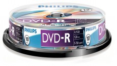 PHILIPS DVD-R47CB 16x Cake box lemez 10db/csomag Iroda és számítástechnika - Egyéb számítástechnikai termék - 386041
