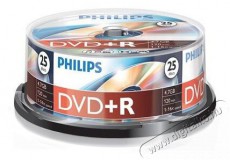 PHILIPS DVD-R 4,7 Gb Írható DVD 25db/henger Iroda és számítástechnika - Számítógép tartozék - CD / DVD tartó / tasak - 386208
