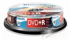 PHILIPS DVD+R 4,7GB Cake Box 10db/csomag lemez Iroda és számítástechnika - Számítógép tartozék - CD / DVD tartó / tasak - 386171