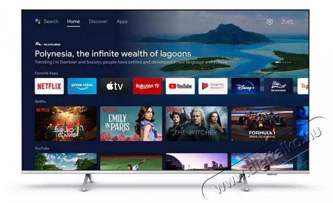PHILIPS 65PUS8507/12 UHD ANDROID AMBILIGHT LED TV Televíziók - LED televízió - UHD 4K felbontású - 400284