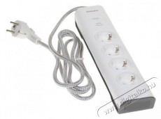 PHILIPS SPN7040WA/58 Túlfeszültségvédő elosztó Háztartás / Otthon / Kültér - Világítás / elektromosság - Hálózati elosztó / hosszabbító / adapter - 384147