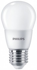 PHILIPS 929002979255 E27 60W matt hideg-fehér kisgömb alakú LED fényforrás Háztartás / Otthon / Kültér - Világítás / elektromosság - E27 foglalatú izzó - 462391