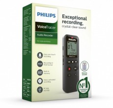 PHILIPS DVT1160 diktafon, 8GB memória Mobil / Kommunikáció / Smart - Diktafon - Diktafon - 471410