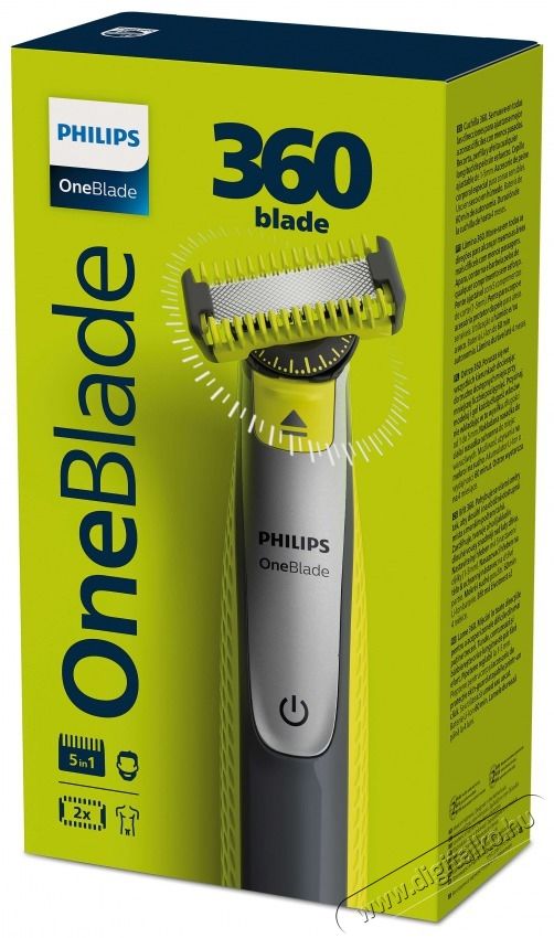 PHILIPS QP2830/20 BOROTVA SZETT Sz&eacute;ps&eacute;g&aacute;pol&aacute;s / Eg&eacute;szs&eacute;g - Szőrtelen&iacute;tő / borotva - F&eacute;rfi borotva - 470632