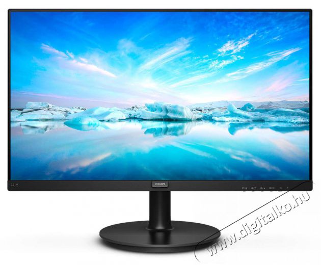 PHILIPS VA monitor 21.5 221V8A, 1920x1080, 16:9, 250cd/m2, 4ms, VGA/HDMI, hangsz&oacute;r&oacute; Iroda &eacute;s sz&aacute;m&iacute;t&aacute;stechnika - Monitor - Monitor - 490556