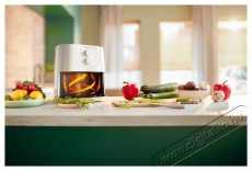 PHILIPS Airfryer Essential HD9200/10 Forrólevegős sütő, 1400W, Fehér Konyhai termékek - Konyhai kisgép (sütés / főzés / hűtés / ételkészítés) - Légkeveréses főzőgép / elektromos kukta / multifunkciós sütő - 493759