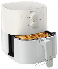PHILIPS Airfryer Essential HD9200/10 Forrólevegős sütő, 1400W, Fehér Konyhai termékek - Konyhai kisgép (sütés / főzés / hűtés / ételkészítés) - Légkeveréses főzőgép / elektromos kukta / multifunkciós sütő - 493759
